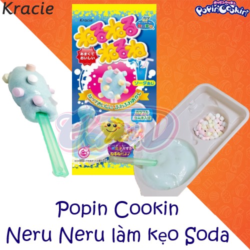 Popin Cookin Neru Neru làm kẹo Soda