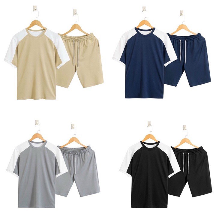 Bộ Quần Áo Nam Vải Cotton Thái Dày Dặn Co Giãn Mặc Nhà Đi Chơi Du Lịch - R-MAN