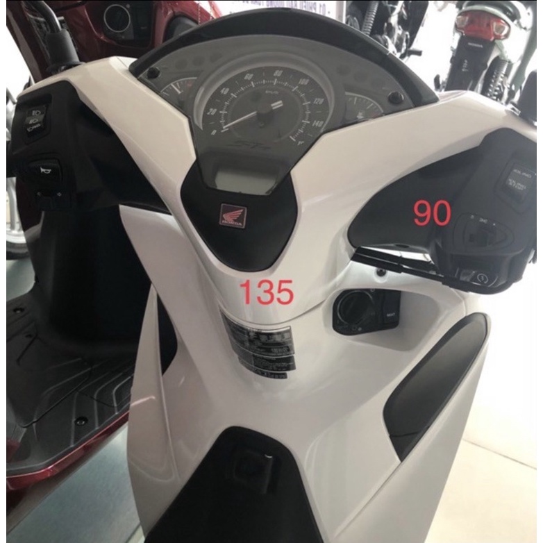 Nắp sau tay lái (gáy) SH 2017-2019 chính hiệu honda