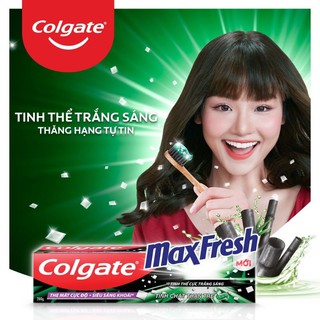 KEM ĐÁNH RĂNG COLGATE MAX FRESH TINH CHẤT THAN TRE