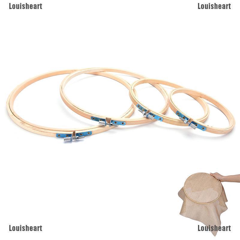 1 Khung Thêu Bằng Gỗ Tre 13-26cm