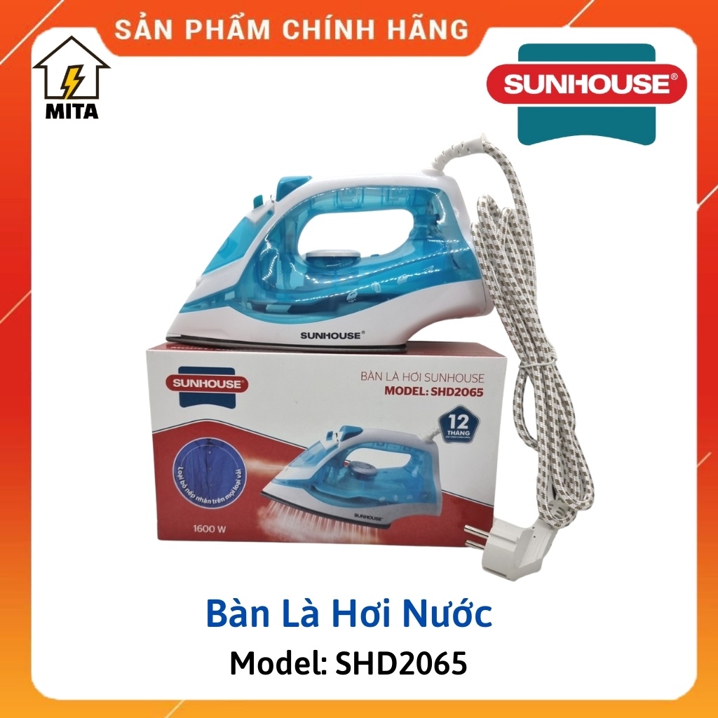 Bàn là hơi nước SUNHOUSE SHD2065 - Bàn là Sunhouse - Bàn ủi Sunhouse - MITA