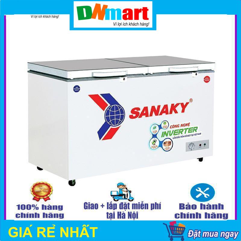 Tủ Đông Sanaky VH-4099W4K  Inverter 2 chế độ dàn đồng dung tích 300L