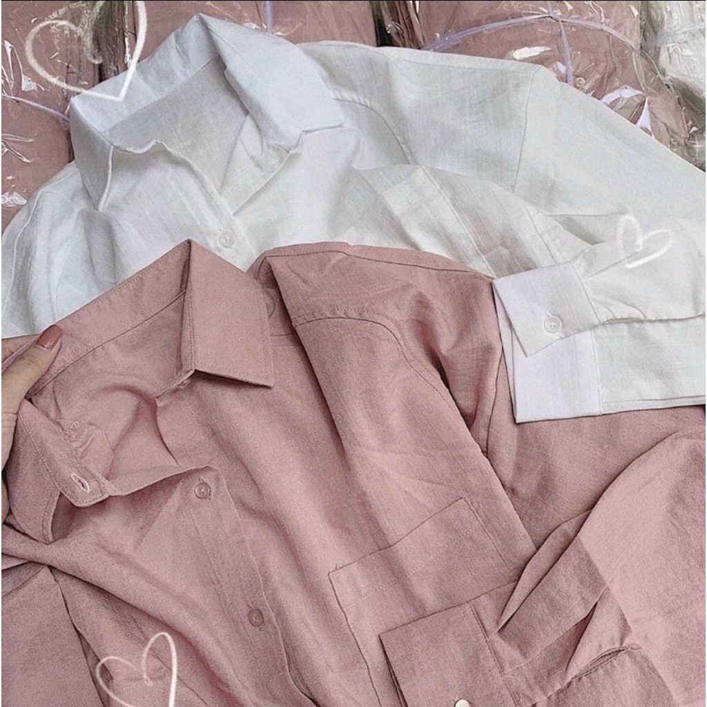 Áo sơ mi đũi tay dài 1 túi thời trang sang trọng - 753