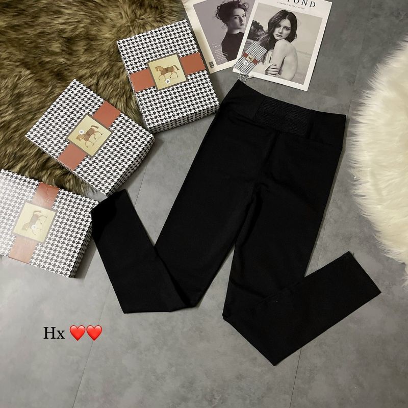 Quần legging hộp kẻ