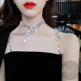 VÒNG CỔ CHOKER ĐÍNH ĐÁ - MELY 1021