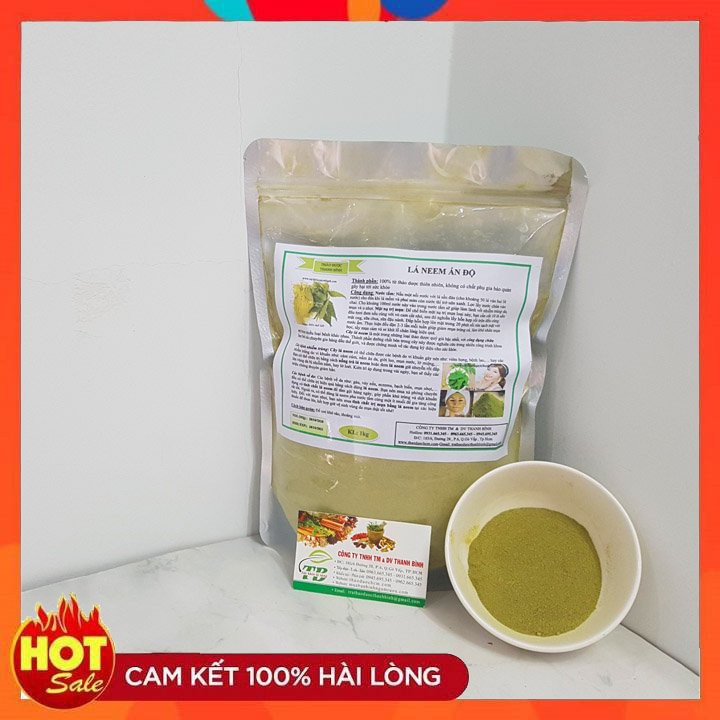 Bột Lá Neem 100g - Hàng Công Ty Loại 1 Chất Lượng