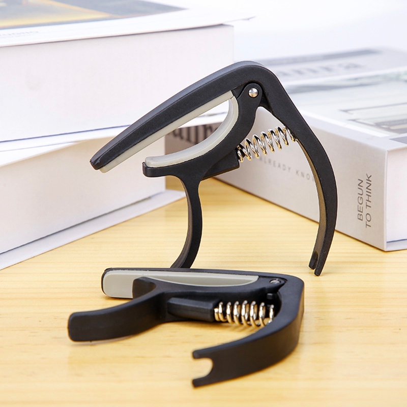 Capo 4 Dây Đàn Guitar 6 Dây Bằng Nhựa Nylon Và Silicone Tiện Dụng
