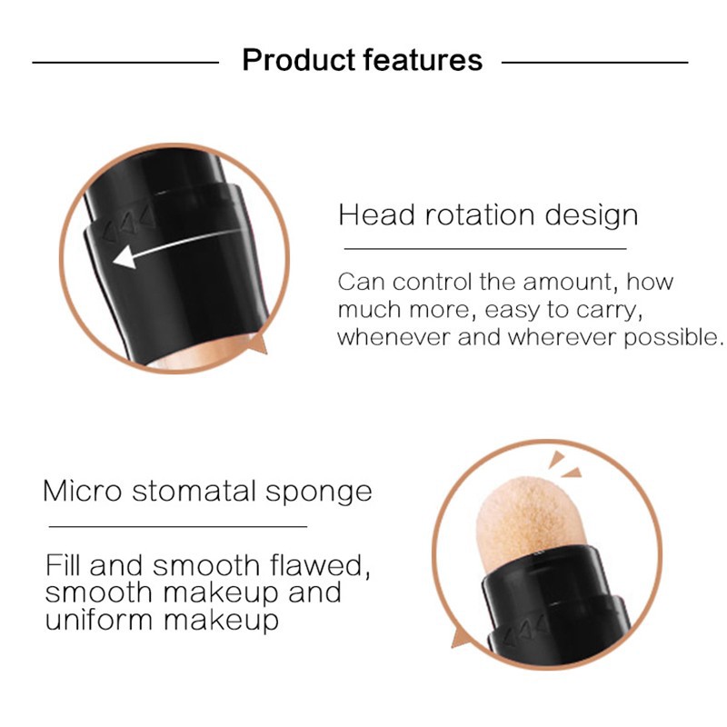 [Hàng mới về] Bút che khuyết điểm Vibely có đầu mút xốp tiện dụng | BigBuy360 - bigbuy360.vn