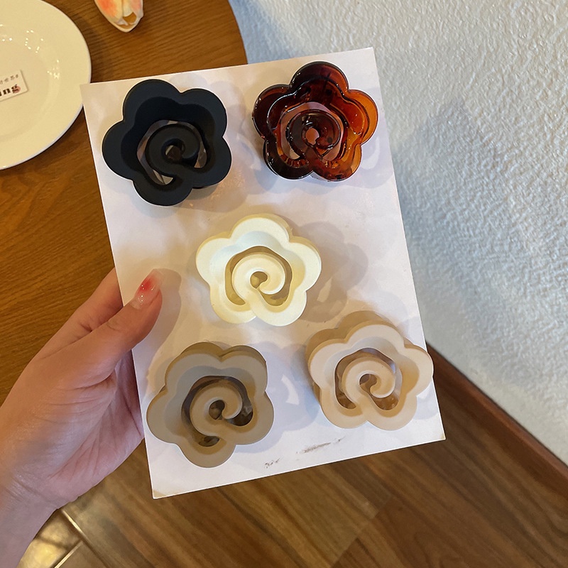 Kẹp Tóc Hình Hoa Trà 2022 ĐộC ĐáO Cho Nữ