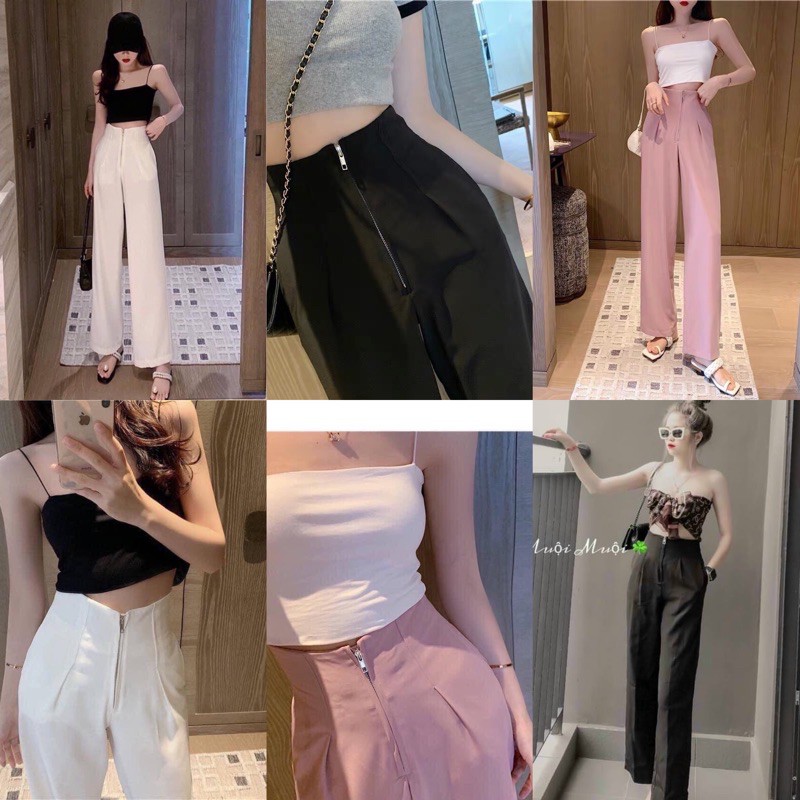 BÁN SỈ QUẦN XUÔNG SỚ KHOÁ TRƯỚC NỮ