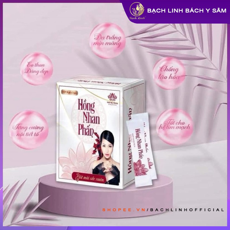 Hồng Nhan Phấn Bách Y Sâm Nhất Mộc Hương Dạng Bột Pha