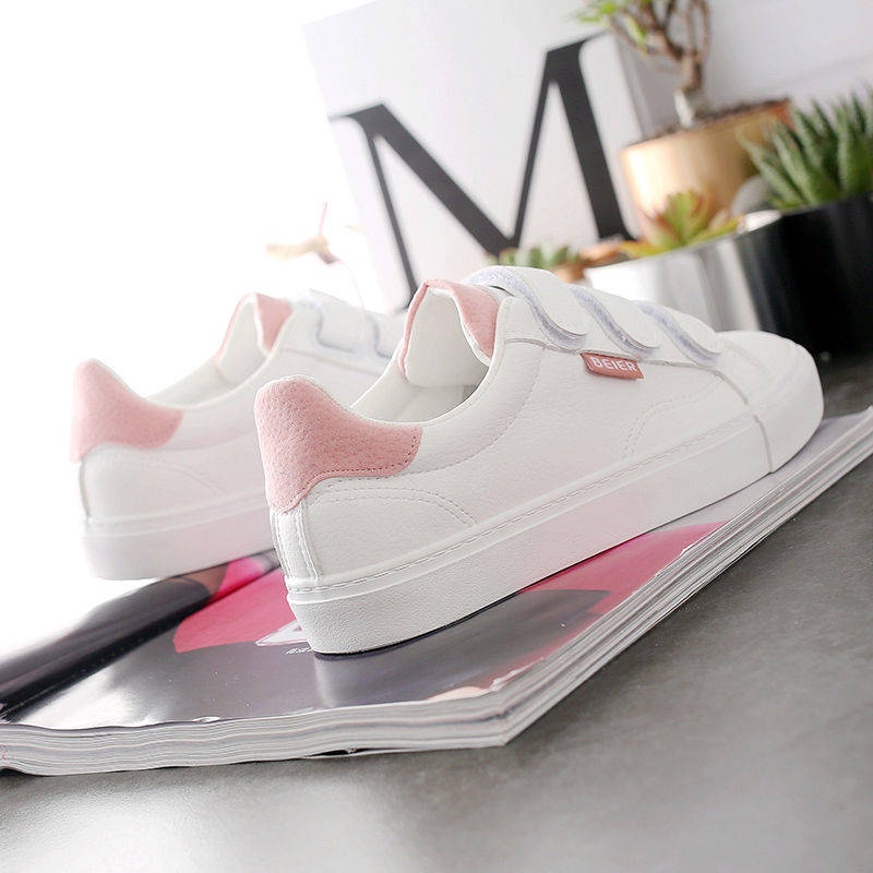 Giày Thể Thao Khóa Dán Thời Trang Thu Xuân Năng Động Dành Cho Bé Gái 10-11 - 12-13 - 15 Tuổi