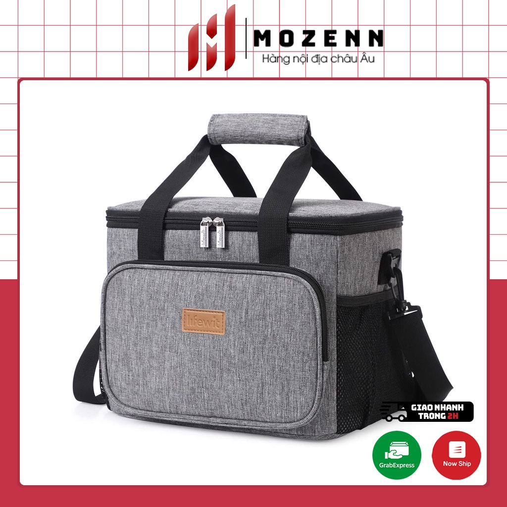 Túi làm mát giữ nhiệt Lifewit 15L thích hợp đi dã ngoại, cắm trại, làm mát thực phẩm, nhập Đức