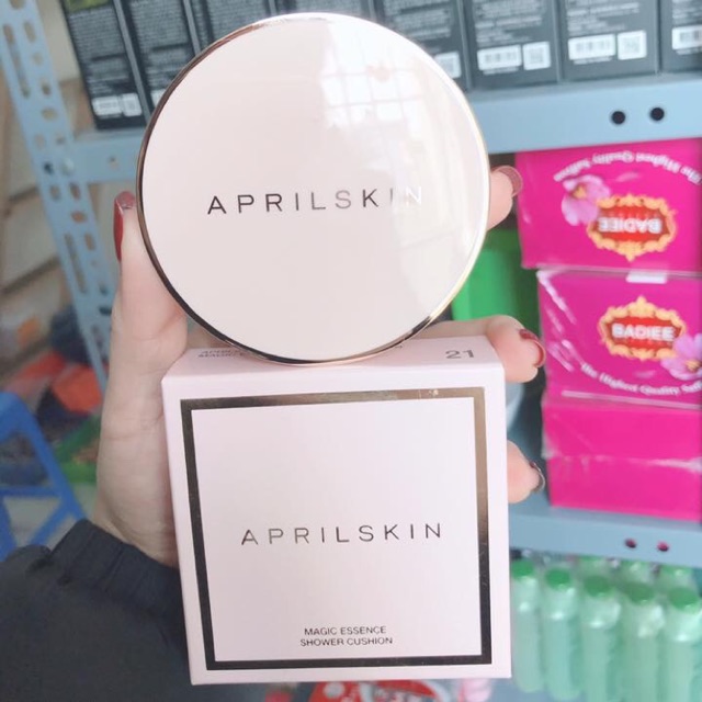 Phấn Nước Aprilskin Hồng