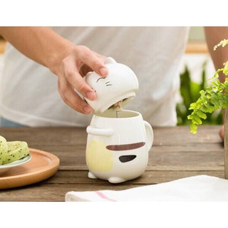 Cốc sứ chú mèo lắm chiêu