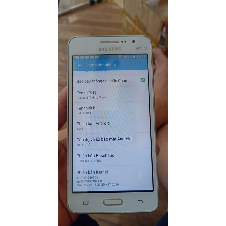 Điện thoại Samsung G530H đã qua sử dụng