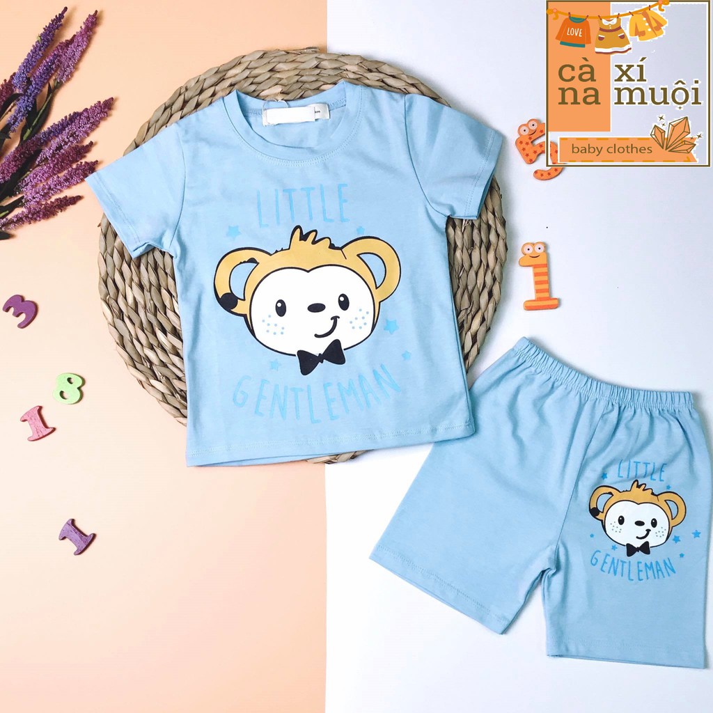 Bộ Minky Mom COTTONFREE SHIPNgắn Tay Hàng Chuẩn Hoạ Tiết Dể Thương Cho Bé Gái Bé Trai, Đủ Màu