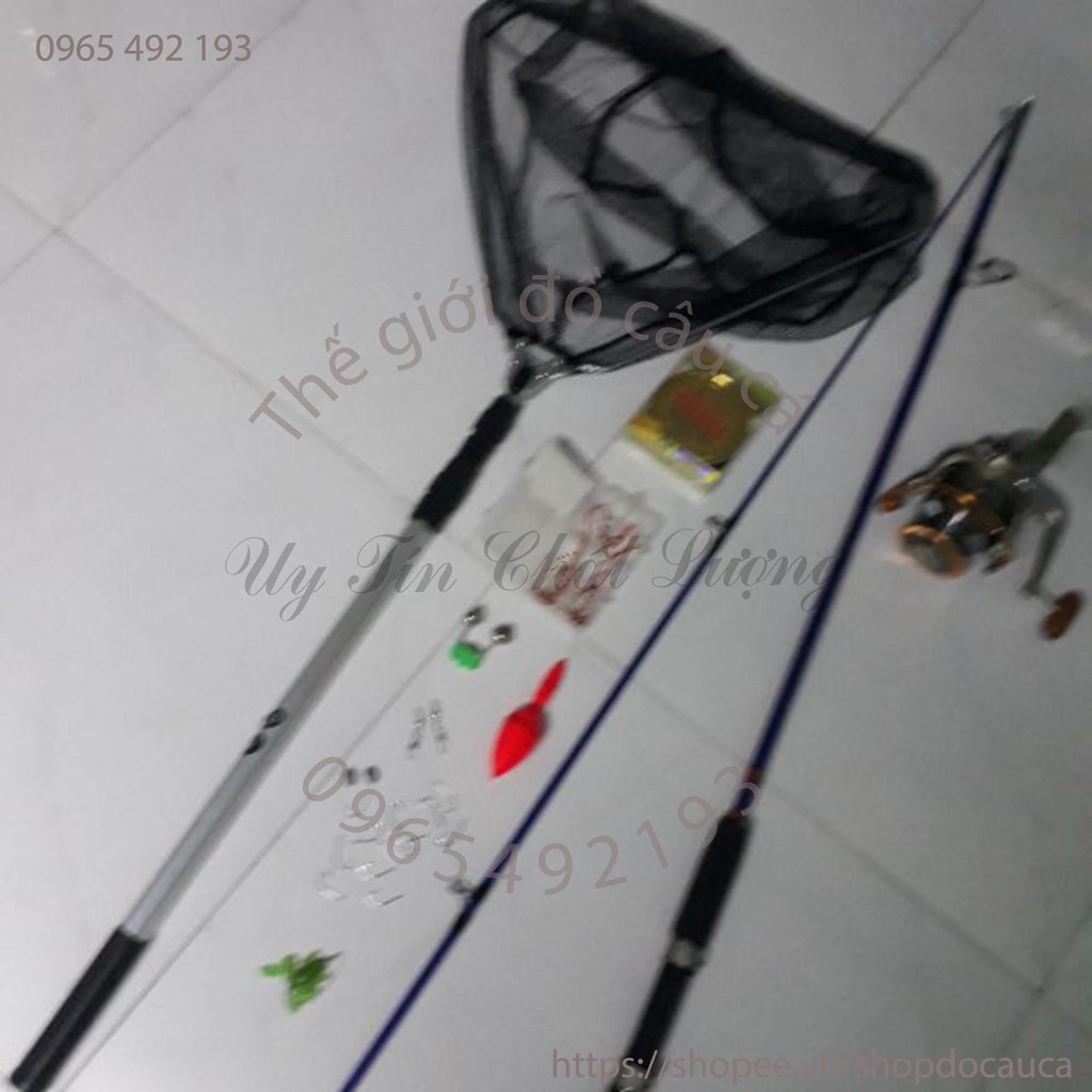 Bộ cần 2 khúc 2m7 máy gs6000 tặng kèm phụ kiện ( rẻ vô địch )