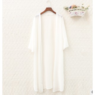 kimono voan lụa