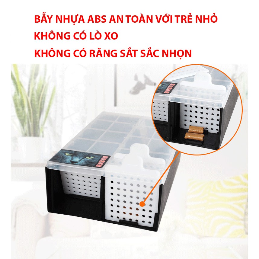 Bẫy Chuột Thông Minh Không Cần Lò Xo Mua 1 Lần Dùng Được 20 Năm