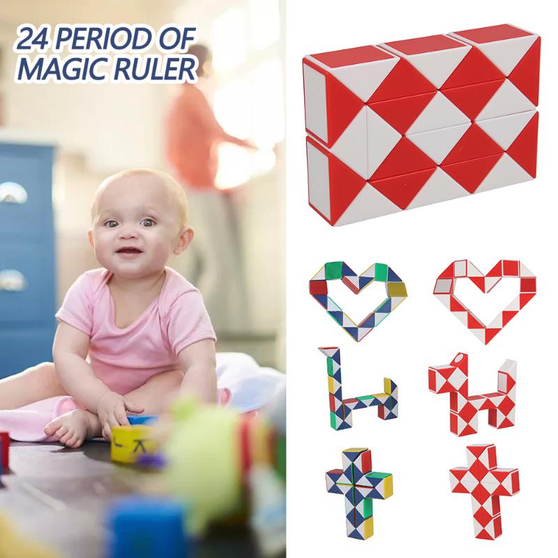 Đồ chơi khối rubik ma thuật hình con rắn