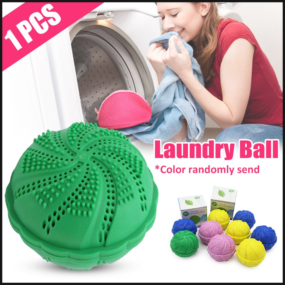Eco-Friendly Green Laundry Ball Anion Molecules Cleaning Magic Wash Washing
