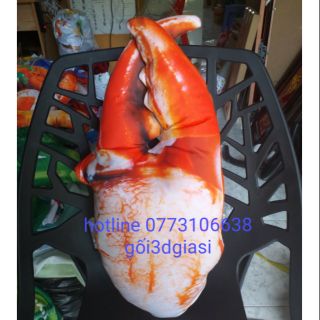 Gối ôm 3d càng cua, càng cua nhồi bông,