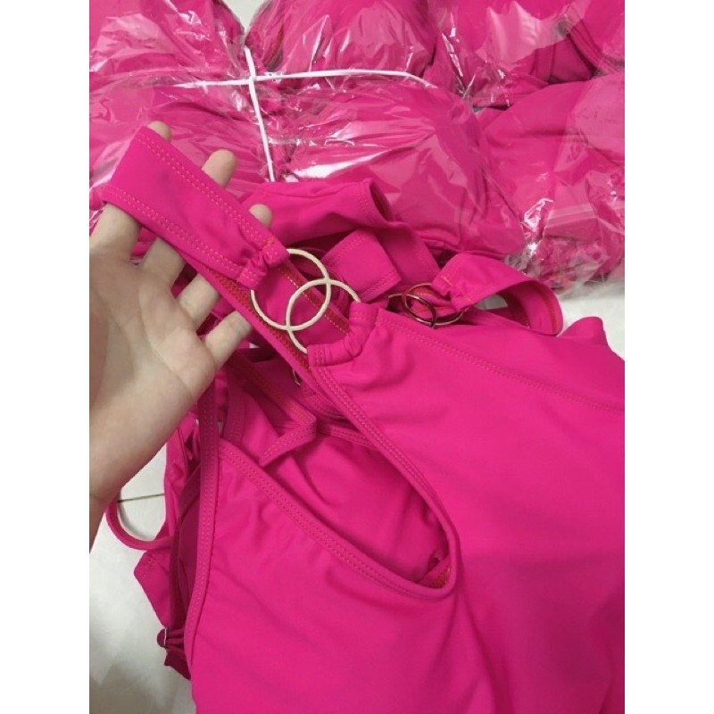 Bikini 1 mảnh khoen và lệch vai tay dài(ảnh thật) | BigBuy360 - bigbuy360.vn