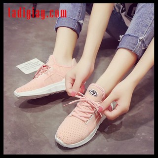 Giày Sneaker Thể Thao Nữ Tăng Chiều Cao Giầy Sneaker Nữ Độn Đế Cá Tính - TADIGIAY.COM