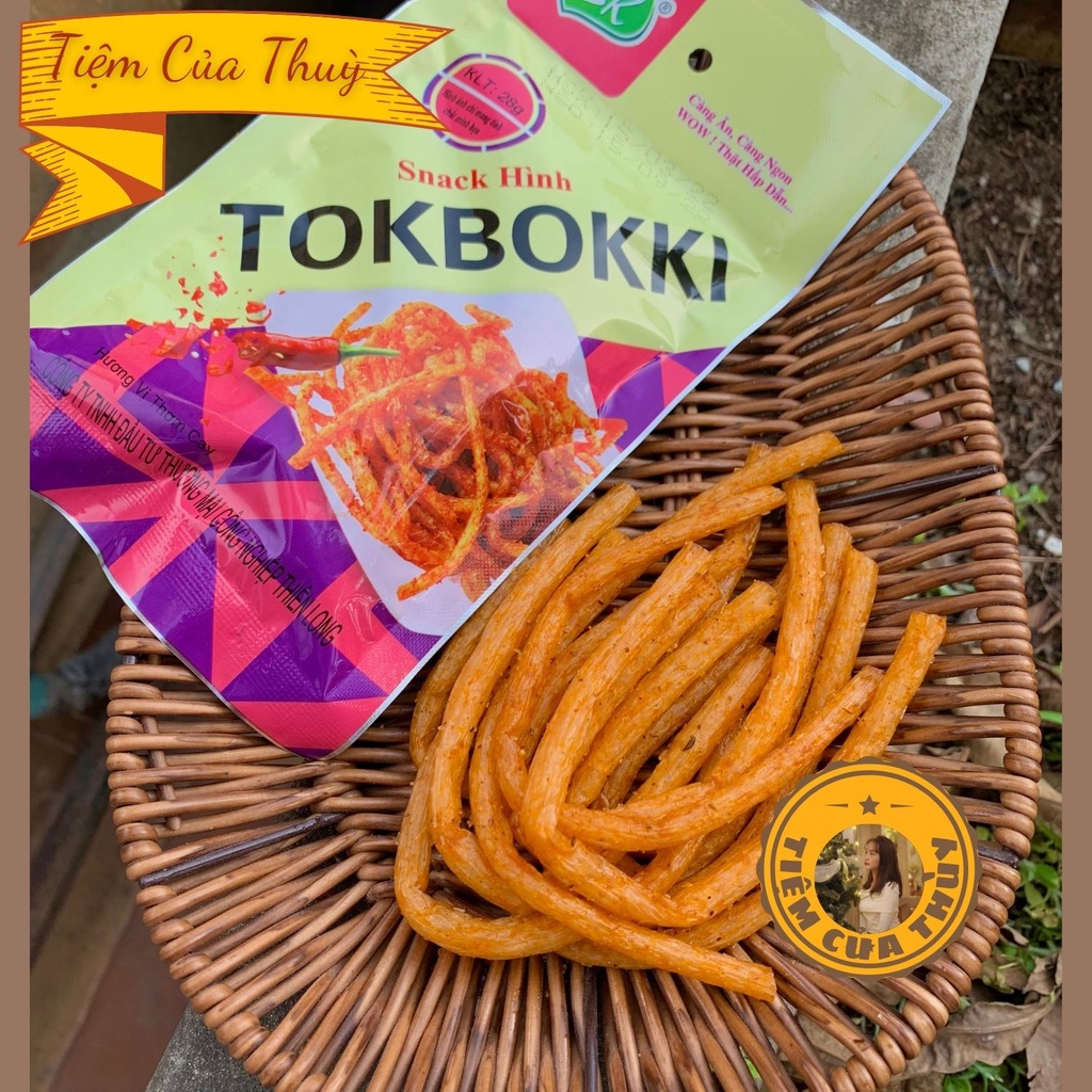 Snack Hình Tokbokki Chua Cay Vị Trẻ Em 🌶 Đồ Ăn Vặt, Ăn Vặt Tuổi Thơ Cổng  Trường - Các Loại Đồ Ăn Vặt Khác | Cooponline.Co