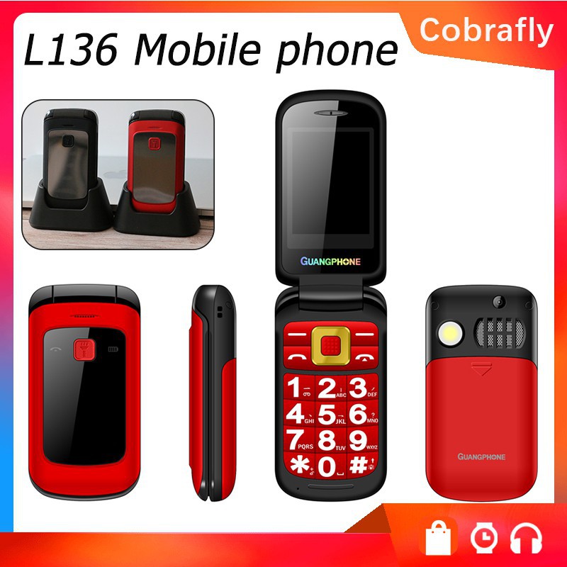 Điện thoại THAY ĐỔI GIỌNG NÓI L136 2sim - TỰ ĐỘNG GHI ÂM CUỘC GỌI, PIN 3800 mah | BigBuy360 - bigbuy360.vn