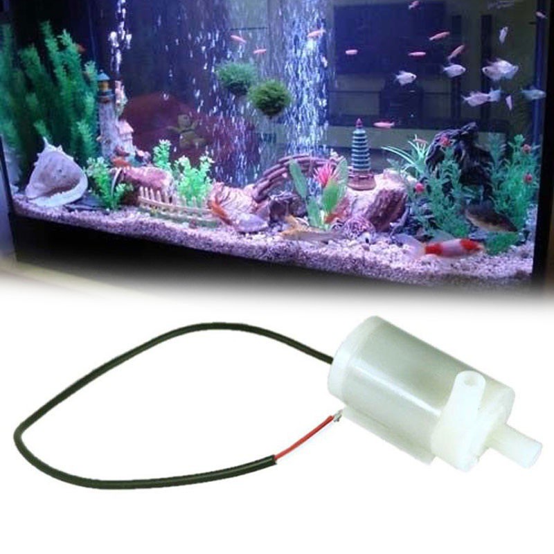 Micro Submersible Fish Tank Supplies DC 3V 5V 6V Mini Water Pump Gadgets Creative