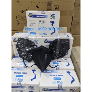 Khẩu trang n95 - n95 chính hãng đen, trắng, xám - n95 5 lớp ko van xịn đạt ffp2