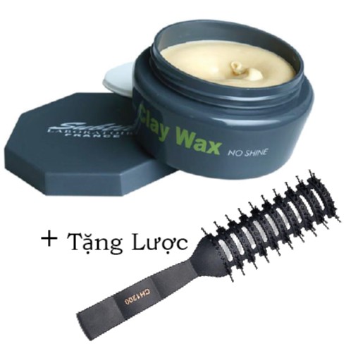 [Chính Hãng+Free Ship] Sáp Vuốt Tóc Nam Clay Wax SUBTIL Tặng Lược