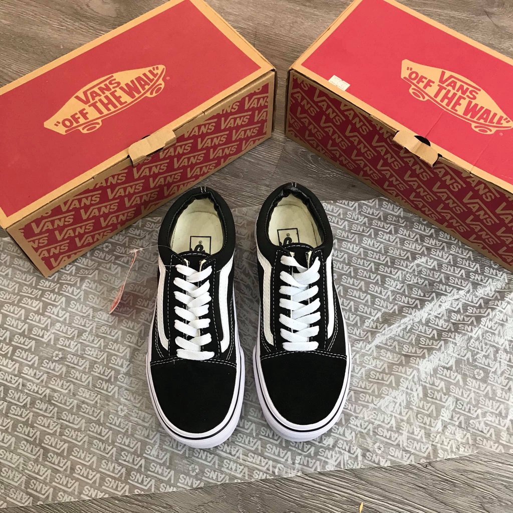 Giầy Vans Old Kool R1:1 [ Full Box ] Nam, Nữ Cao Cấp - Giầy Thể Thao Vans Vnxk