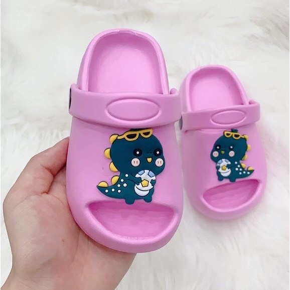 Dép bánh mì hở mũi, quai hậu khủng long, gấu siêu xinh siêu nhẹ