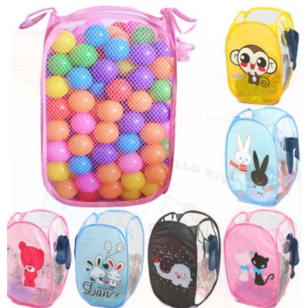 SỌT VẢI ĐỰNG ĐỒ GẤP GỌN HỌA TIẾT---SỌT VẢI XẾP GỌN-K557