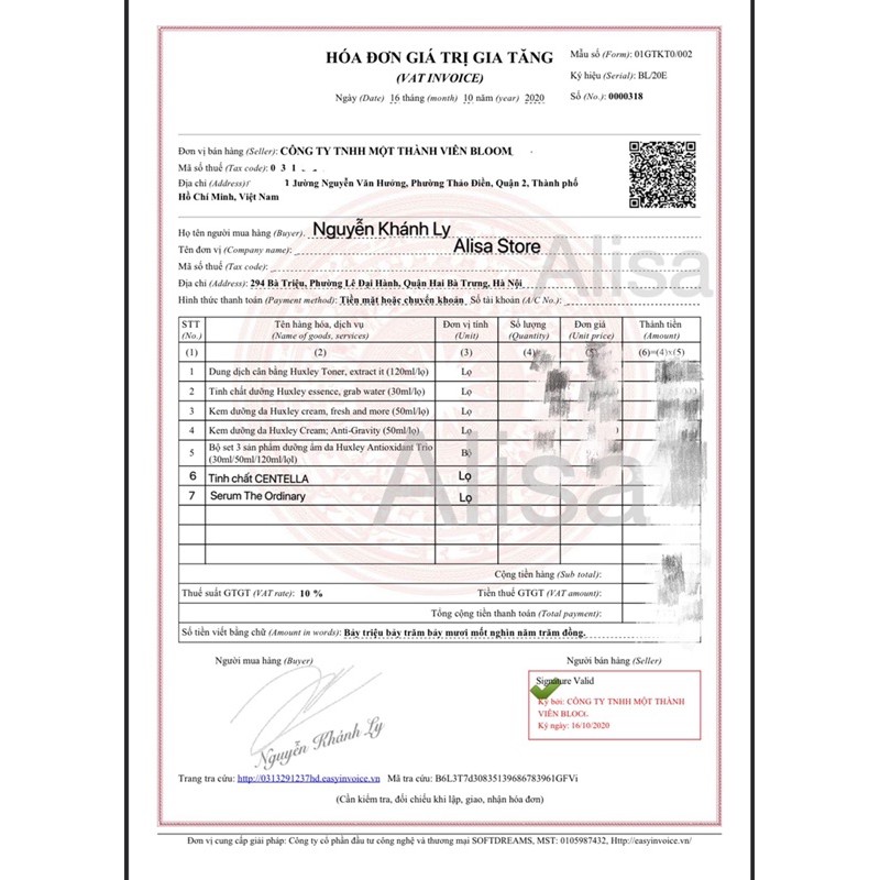 Serum The Ordinary - ALISA | BigBuy360 - bigbuy360.vn