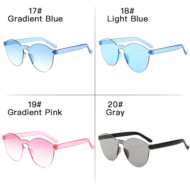 Kính mát LUSEEN AG1100 gọng mắt mèo thời trang sành điệu cho nữ