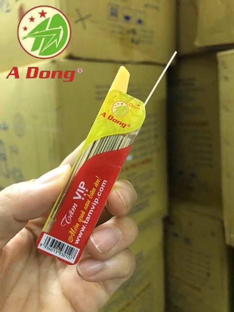 Vỉ 4 Hộp Tăm Vip Á Đông