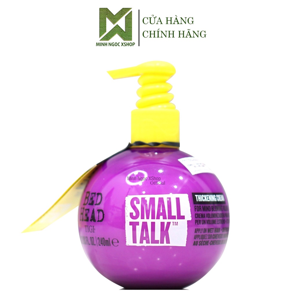 Gel tạo kiểu giữ nếp tóc uốn Tigi Bed Head Small Talk 240ml