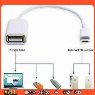 Cáp chuyển đổi nối đầu cắm USB đến lỗ cắm OTA cho iPhone 5 5s 6 6s Plus 7