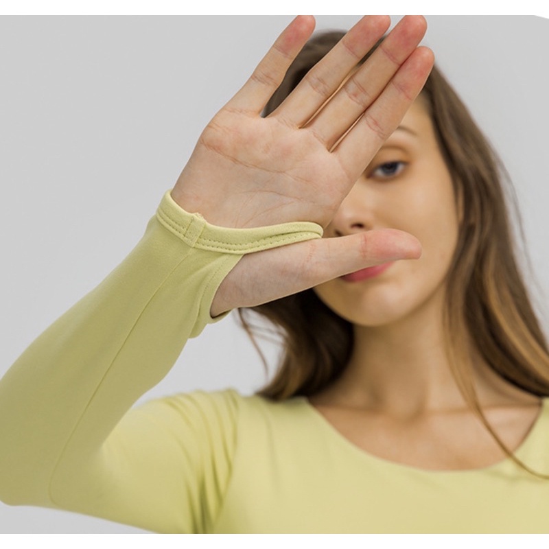 Áo Crop dài tay Lulu