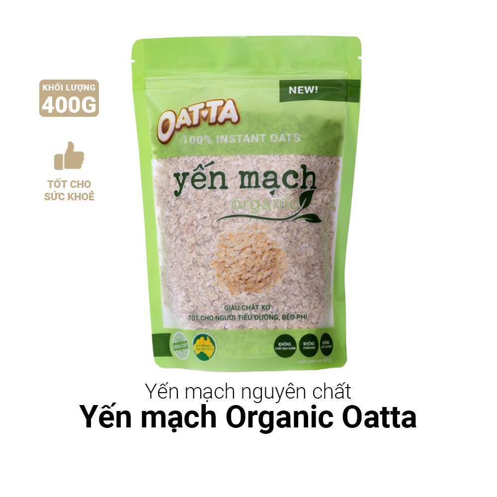 Yến Mạch Oatta Organic 400G