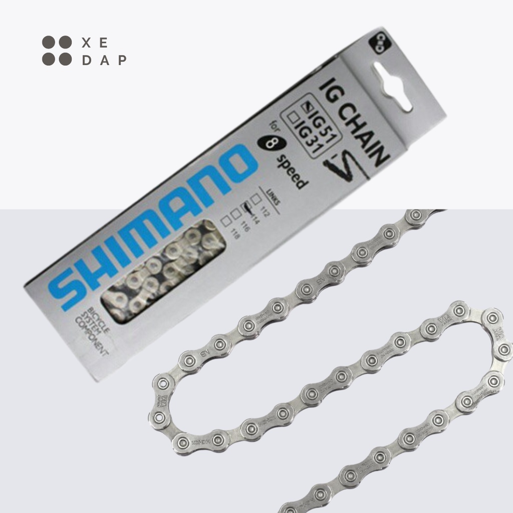 Xích sên xe đạp Shimano 8 Speed
