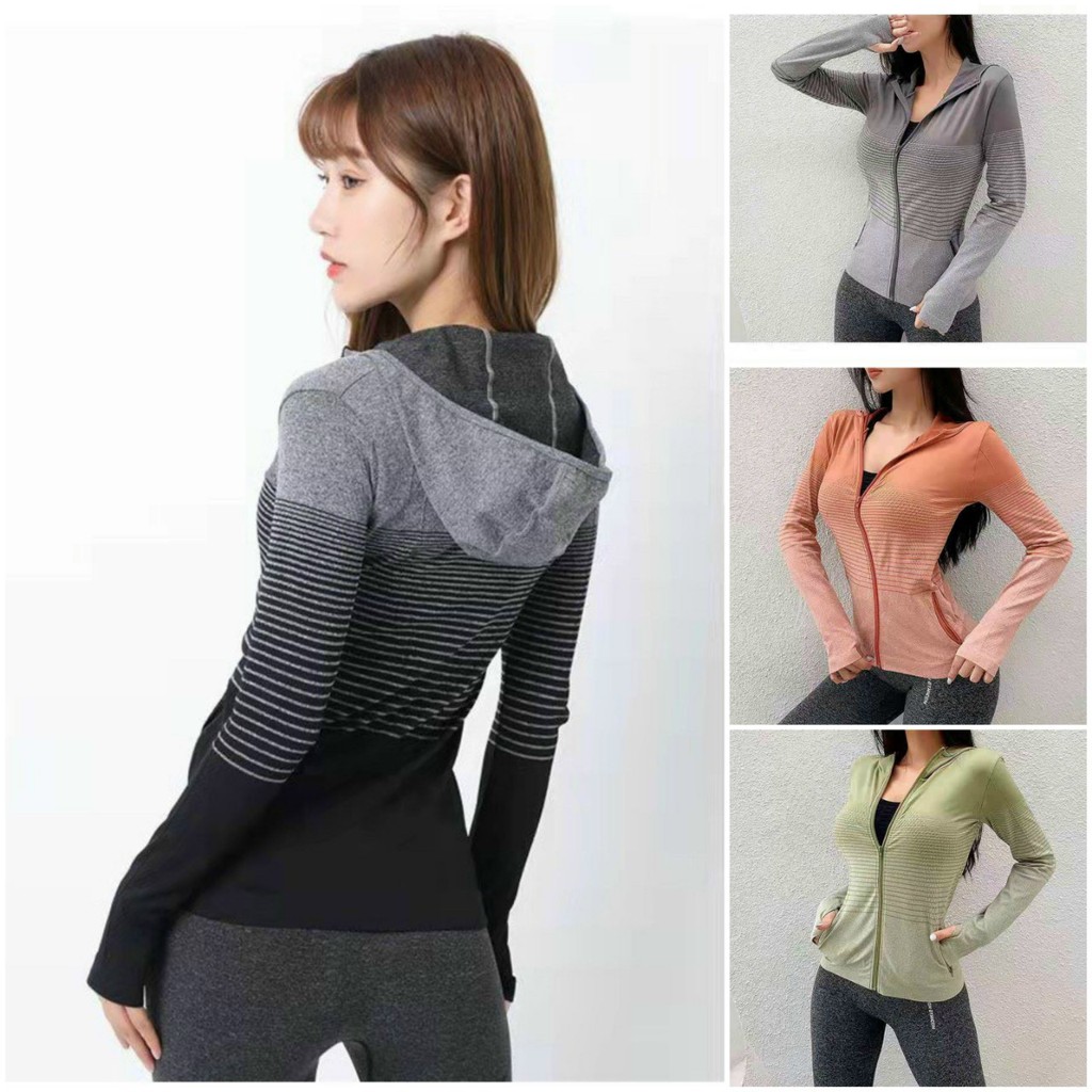 Áo khoác tập thể thao, Gym, Yoga, Aerobic, chạy bộ chất đẹp mã LM G01
