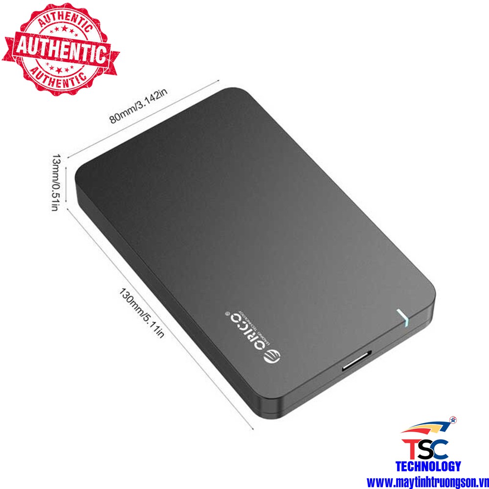 Hộp Đựng Ổ Cứng ORICO 2569S3 2.5&quot; Sata 3 USB 3.0 Chính Hãng | Maytinhtruongson.vn