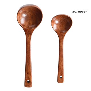 Muỗng Múc Canh Bằng Gỗ Cán Dài Tiện Dụng