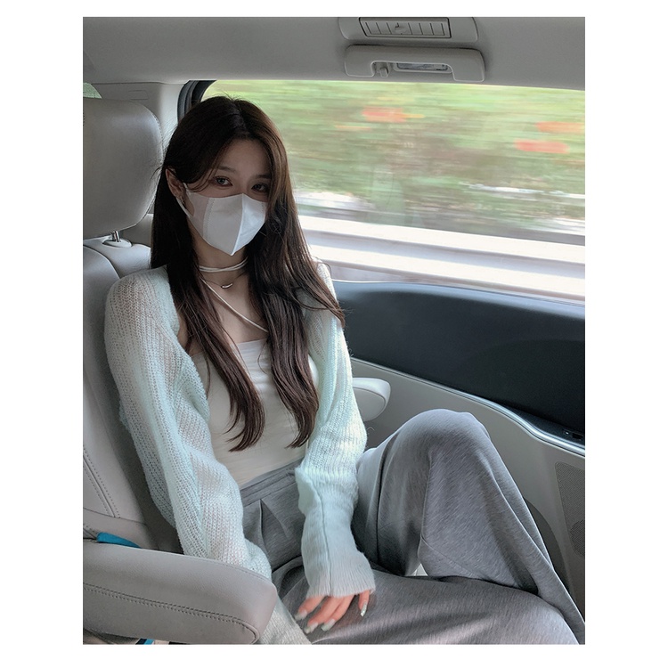 Cocory vn Áo Khoác Cardigan Dài Tay Chống Nắng Thời Trang Mùa Hè Cho Nữ